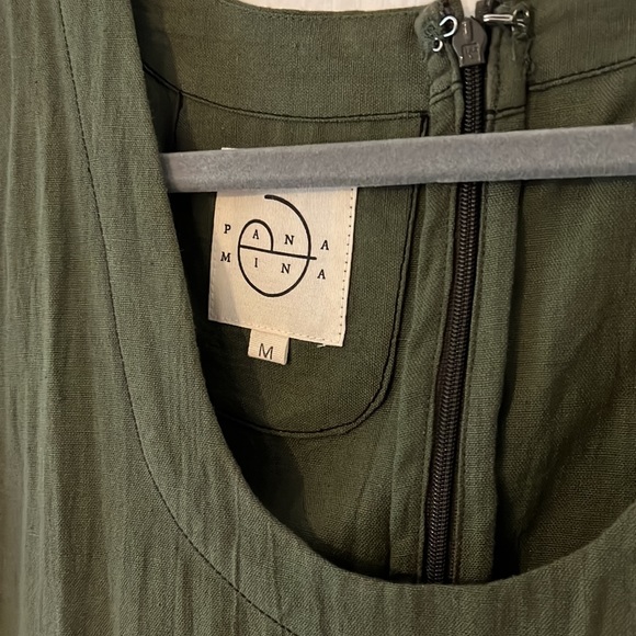 Pana Mina jumpsuit moss green size M - Picture 4 of 10